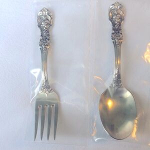 Reed & Barton Ornate Silver Flatware Set